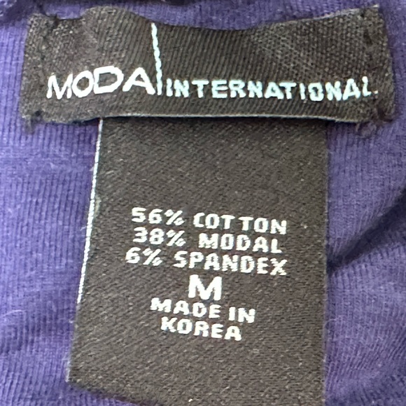 MODA international colorful short Strap Floral Dress Size M - Picture 5 of 5